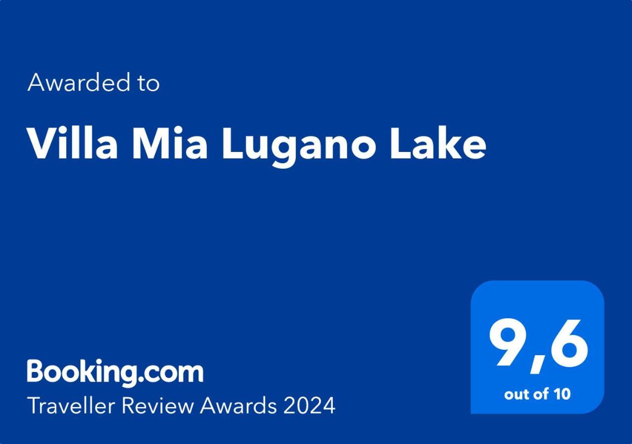 Villa Mia Lugano Lake Brusimpiano Dış mekan fotoğraf