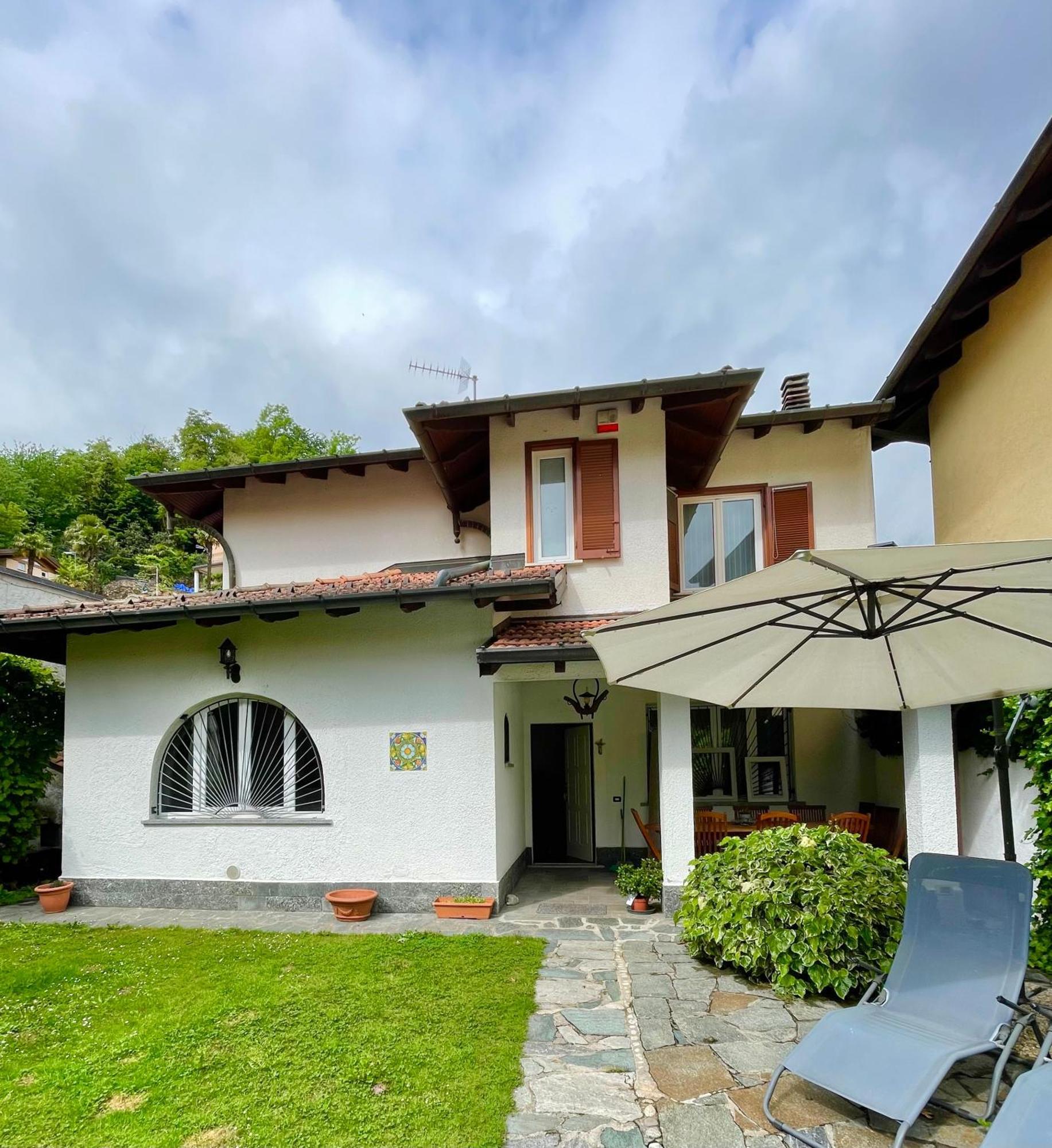Villa Mia Lugano Lake Brusimpiano Dış mekan fotoğraf